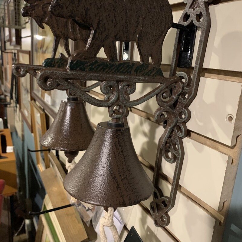 Bear Cast Iron Bell