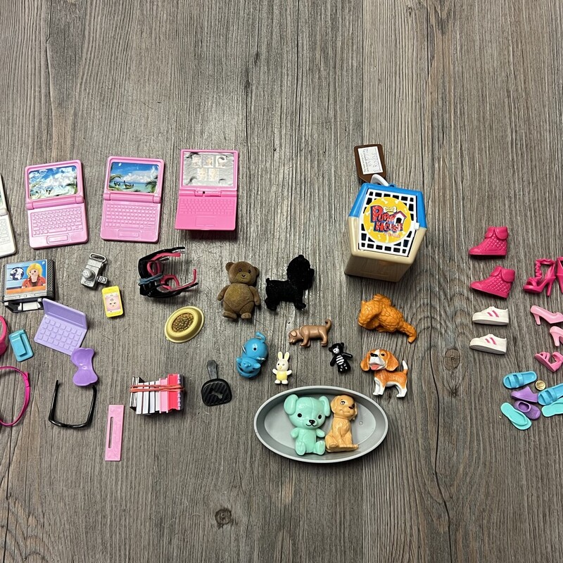 Barbie Accessories, Multi
Animals, Purses, Sunglasses, Computer & Accessories