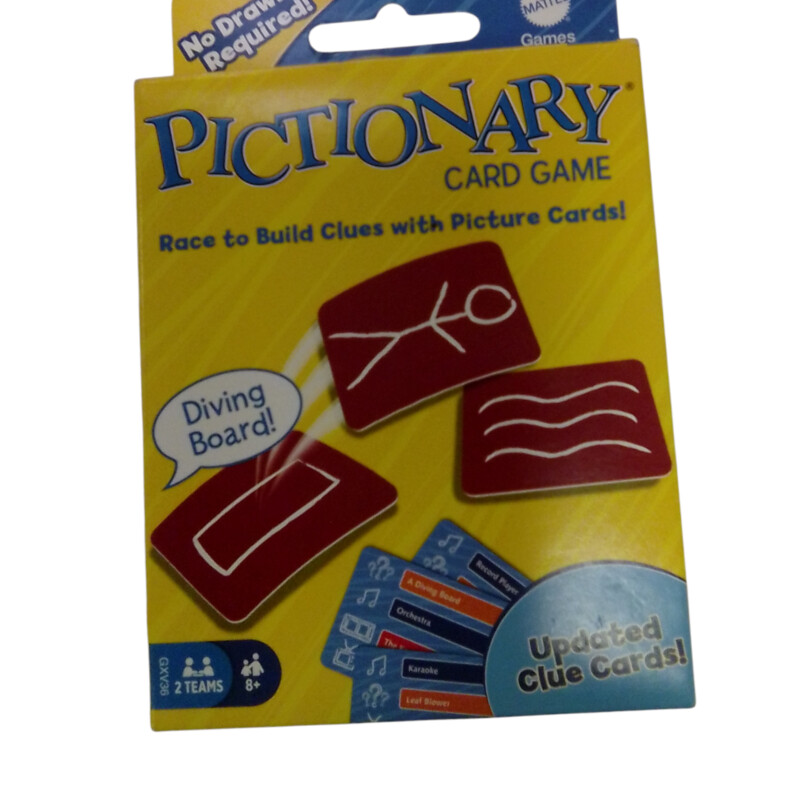 Pictionary Card Game