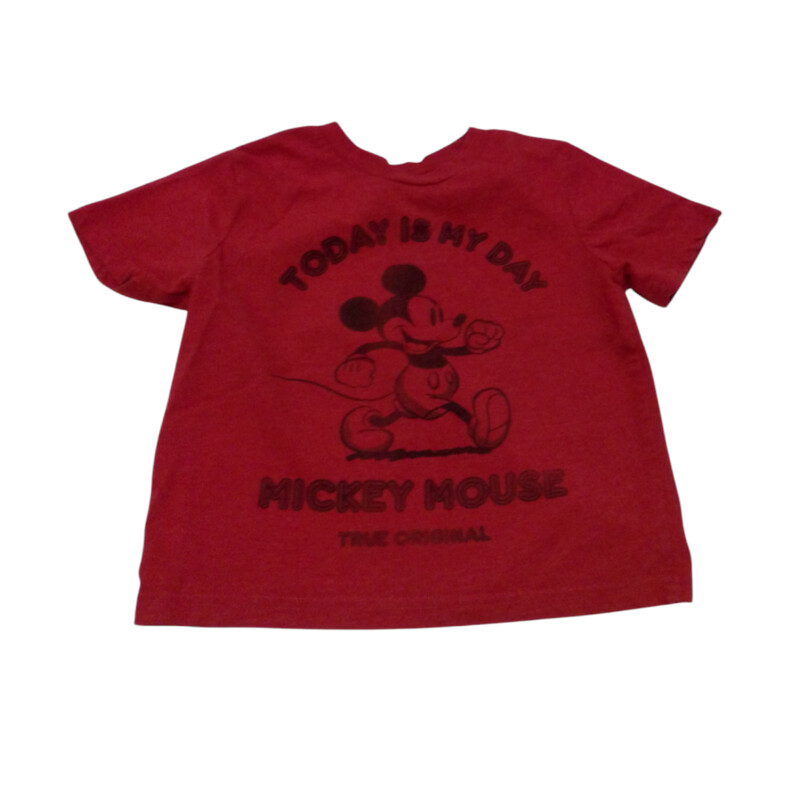 Shirt: Red/Mickey