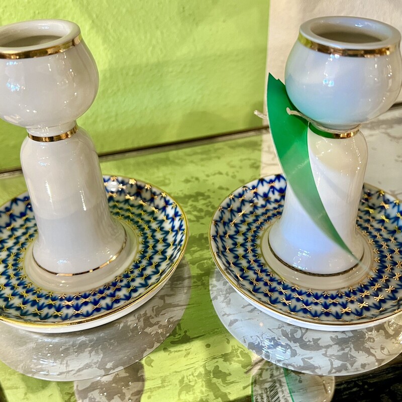 Candlesticks Russian Vint