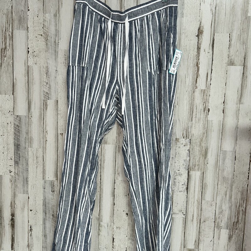 14/16W Blue Striped Pants