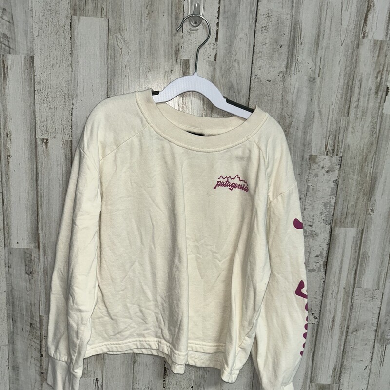 7/8 Beige Logo Sweatshirt