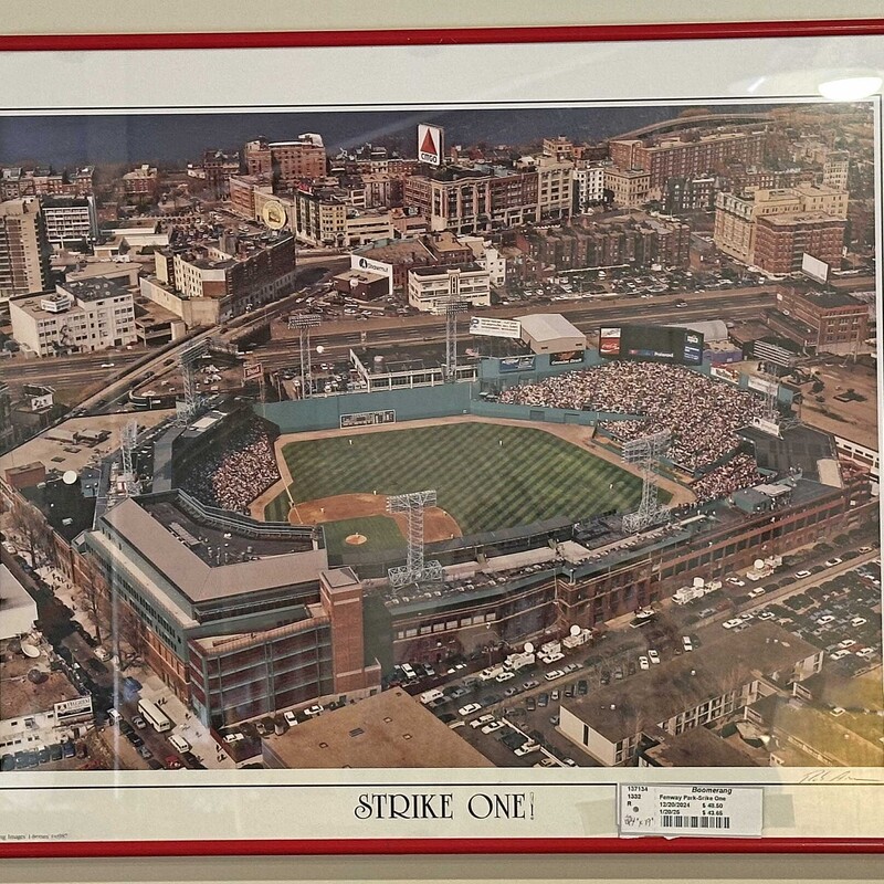 Fenway Park-Srike One