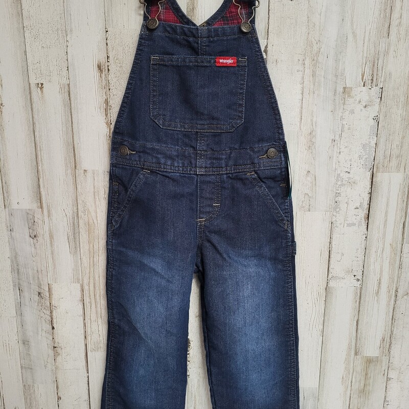 4T Dark Denim Overalls