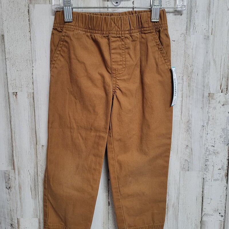 3T Tan Pull On Pants