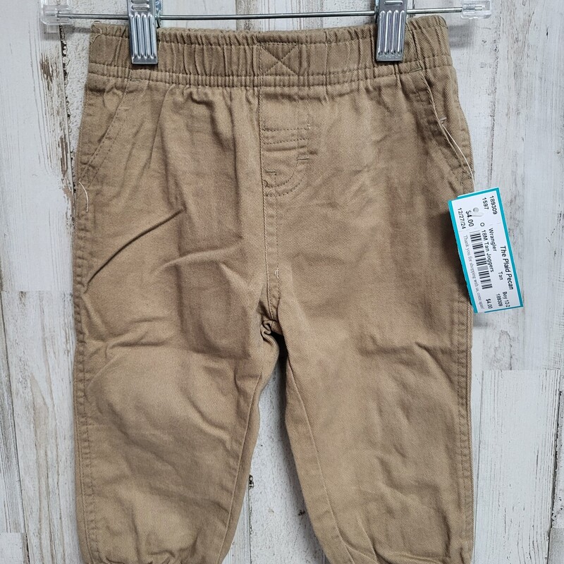 18M Tan Joggers