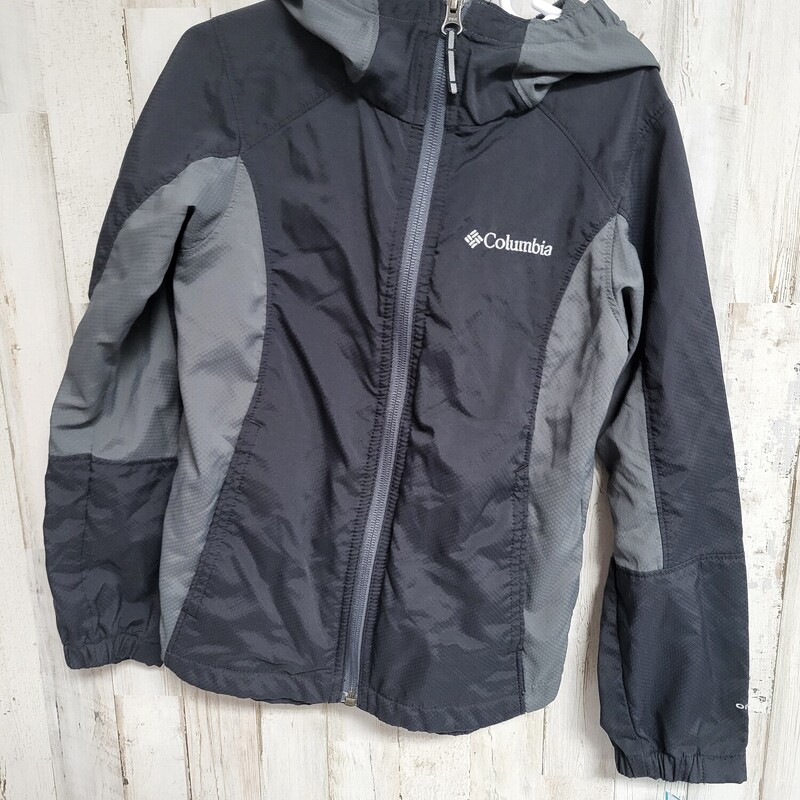 6/7 Black/Grey Rain Jacke