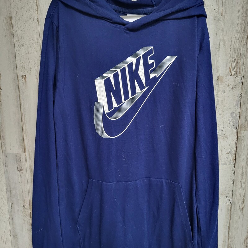 18/20 Blue Hooded Logo Te