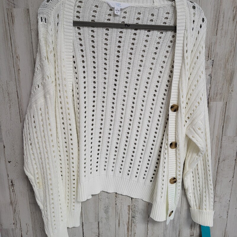 L Knit Button Cardigan