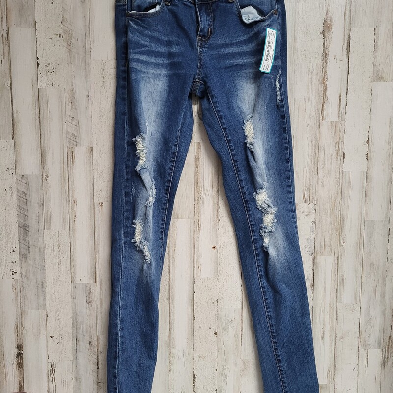 Sz5 Distressed Skinny Jea