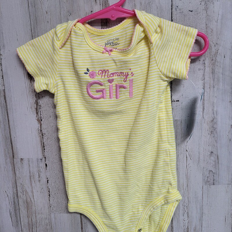 12M Mommys Girl Onesie