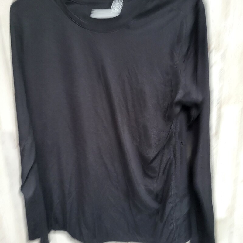 L Black Longsleeve, Black, Size: Ladies L