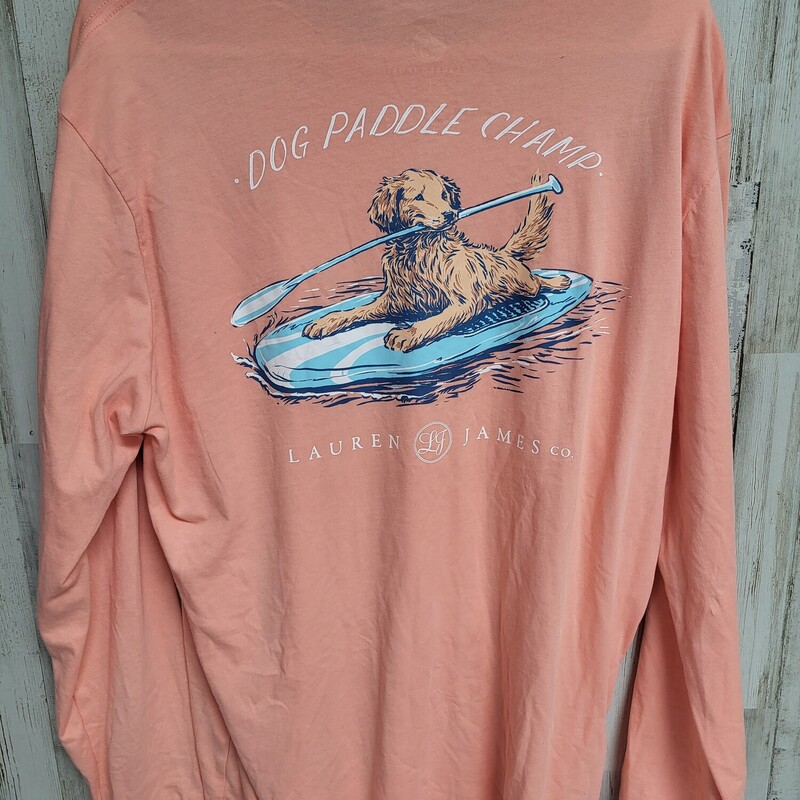 L Dog Paddle Pocket Tee