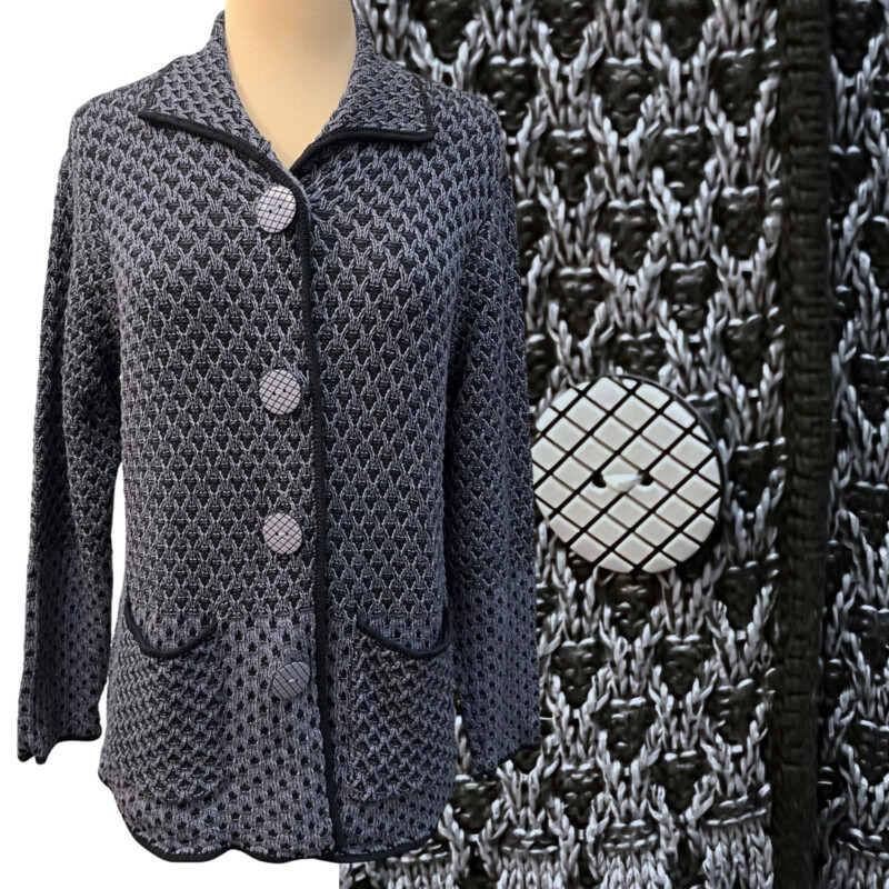 Habitat Woven Button Cardigan
100% Cotton
Colors: Storm and Navy
Size: Medium