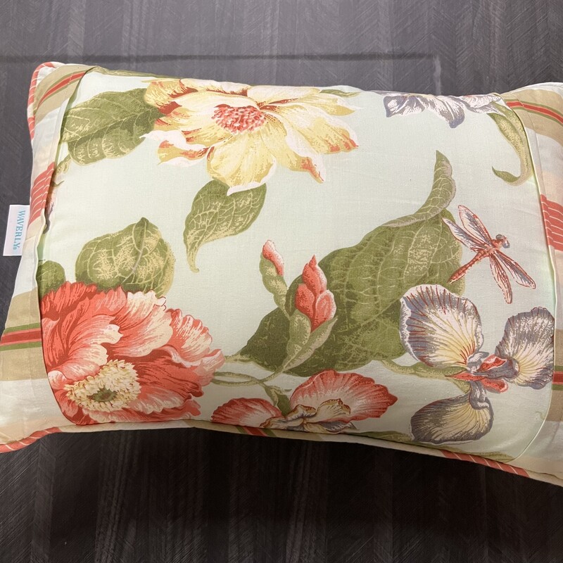 Waverly Flower Pillow