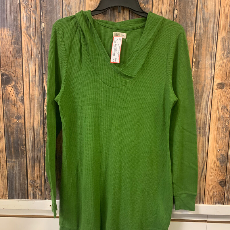 Long Green Shirt, Size: XL