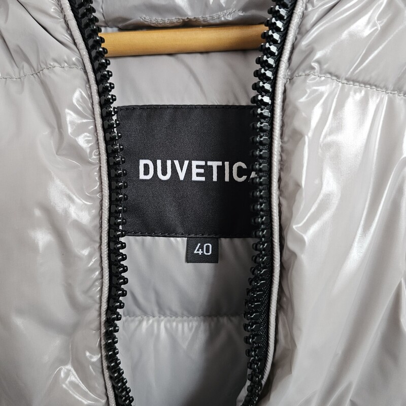 Duvetica Puffer, Silver, Size: 40/8