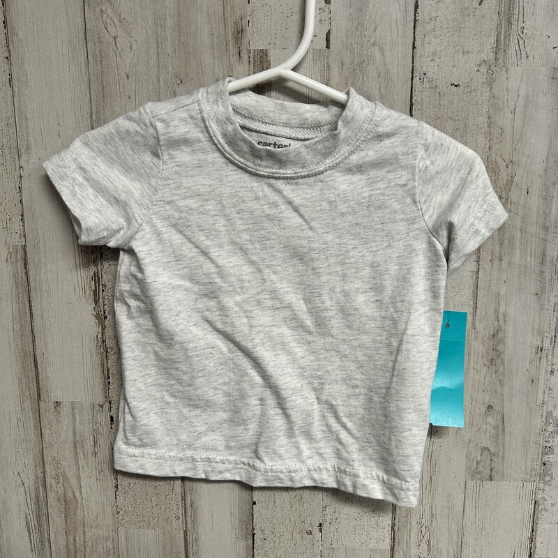 3/6M Lt Grey Tee