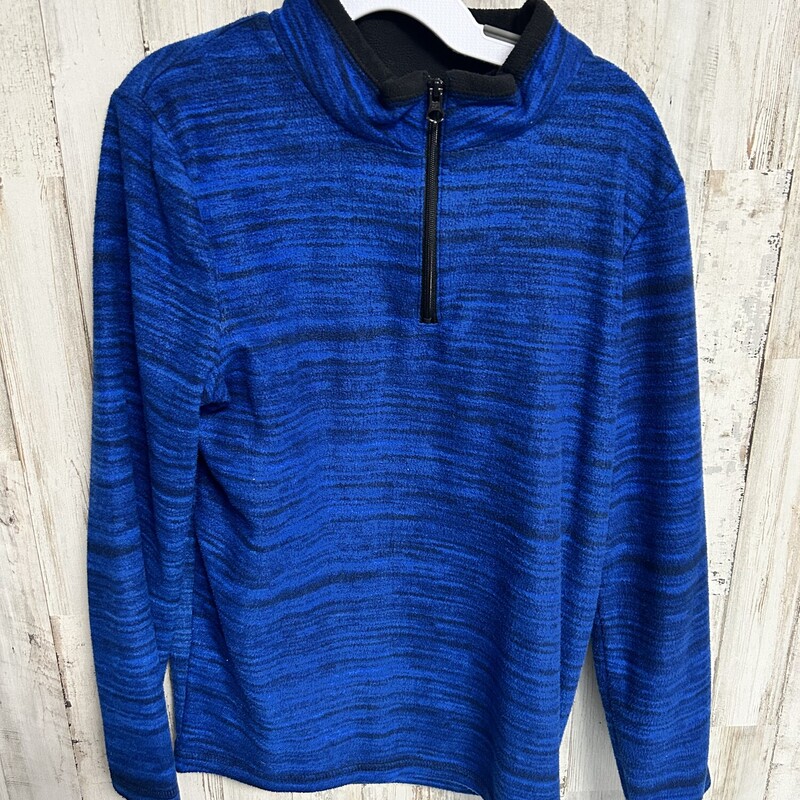 8 Blue Heather Fleece Pul, Blue, Size: Boy 5-8