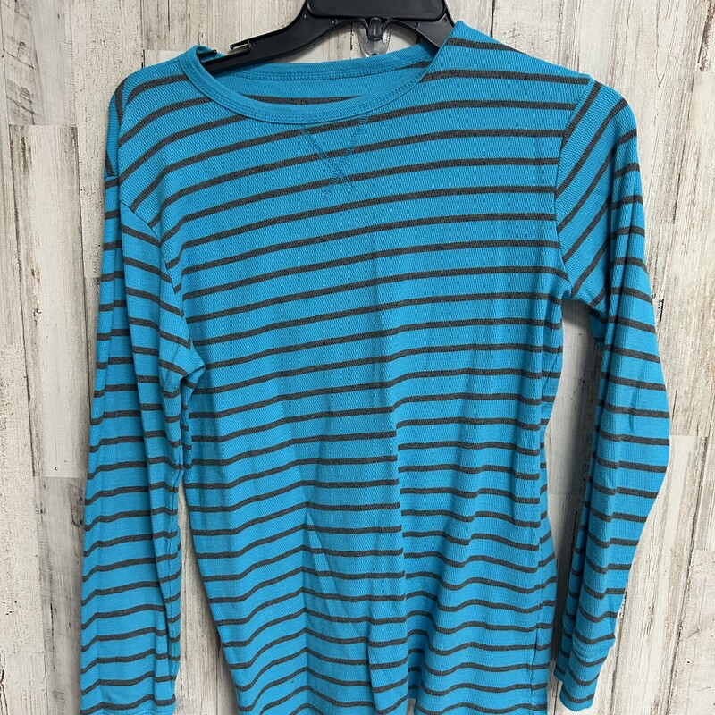 14 Blue Striped Longsleev