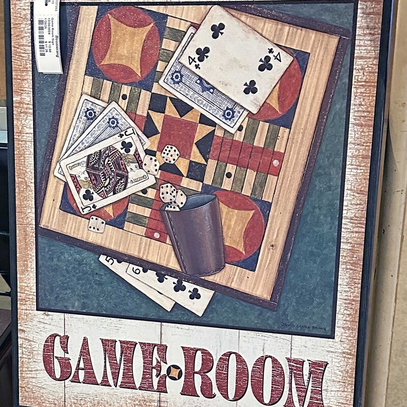 Game Room Sign