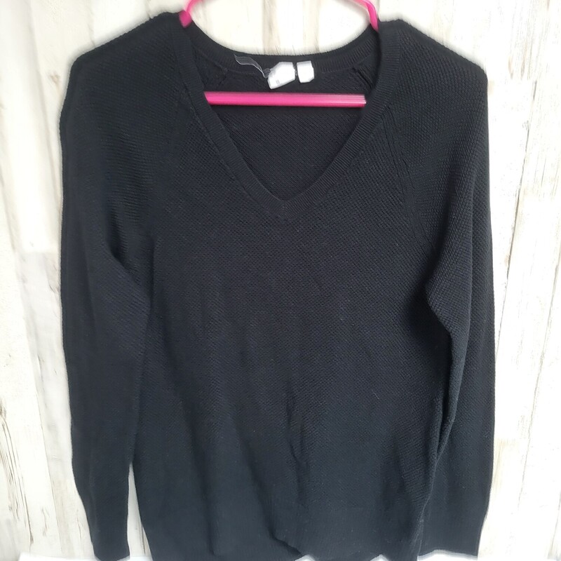 M Black Knit Top