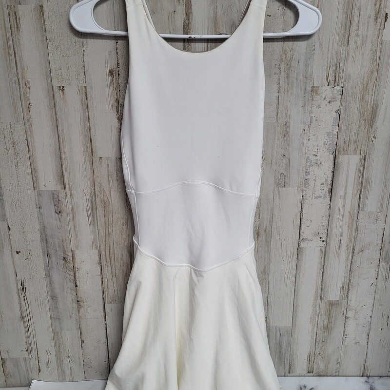 Sz8 White Tank Dress