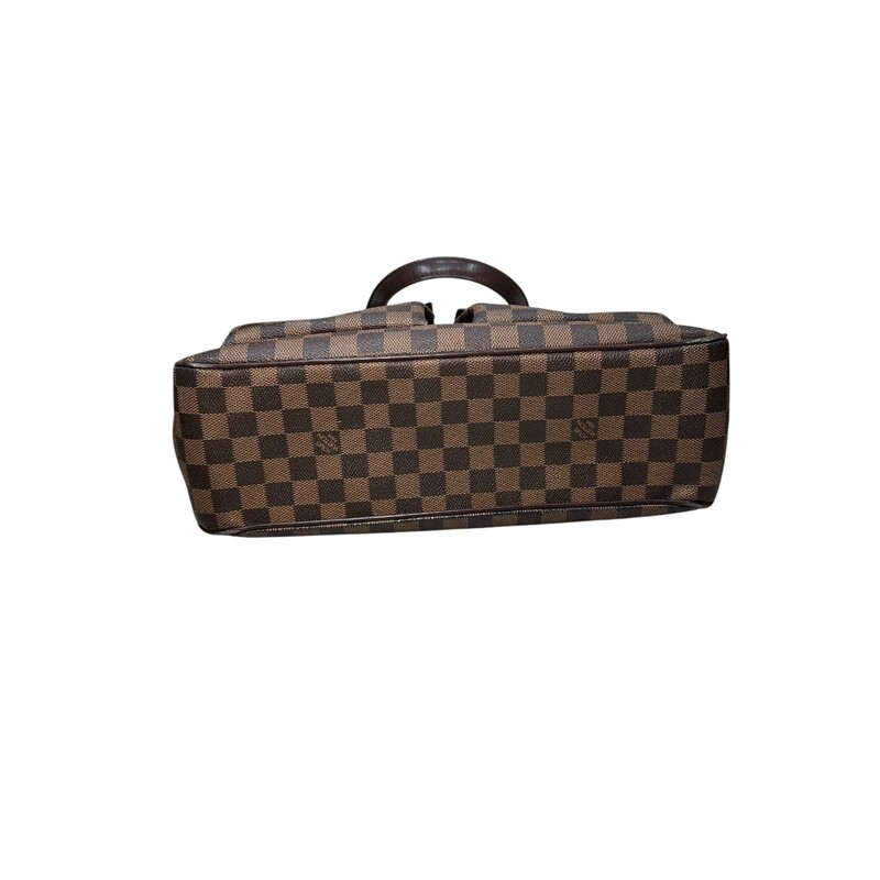 Louis Vuitton Uzes Damier Ebene Tote<br />
<br />
Date Code:BO0034<br />
<br />
Dimensions:<br />
<br />
Heigth:11.25<br />
Width: 13.5<br />
Depth: 4.75<br />
<br />
Very good condition. Some interior marks and minor corner wear.<br />
<br />
<br />
Does not come with the original dust bag or box.