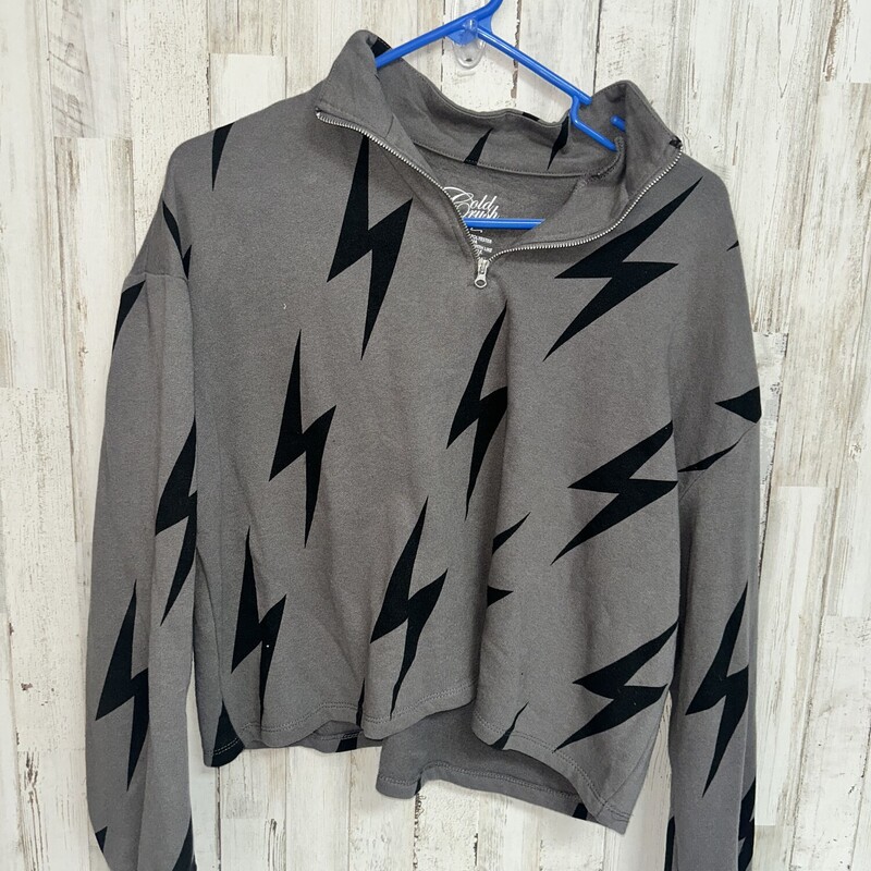 L Cropped Bolt Pullover