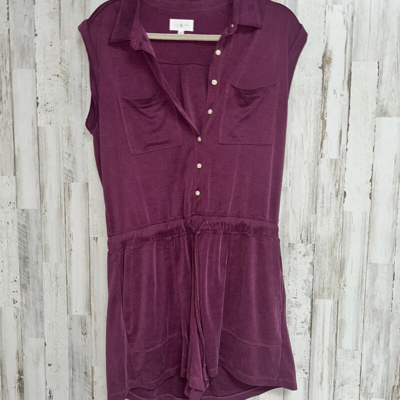 M Dark Purple Romper