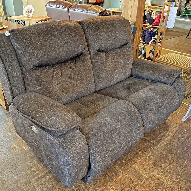 Power Reclining Love Seat
Both Sides Recline Fully, You Can Move the Headrest Also
64 Inches Wide, 36 Inches Deep, 44 Inches High