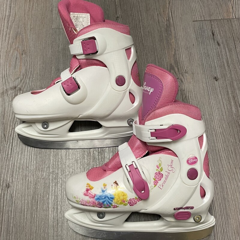 Disney Princess Hockey Sk, Pink, Size: 12-2Y
Adjustable