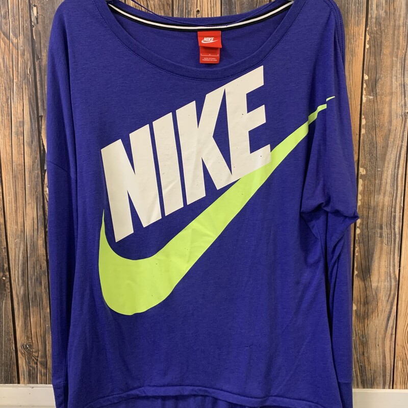 Blue/green Nike Shirt, Size: L