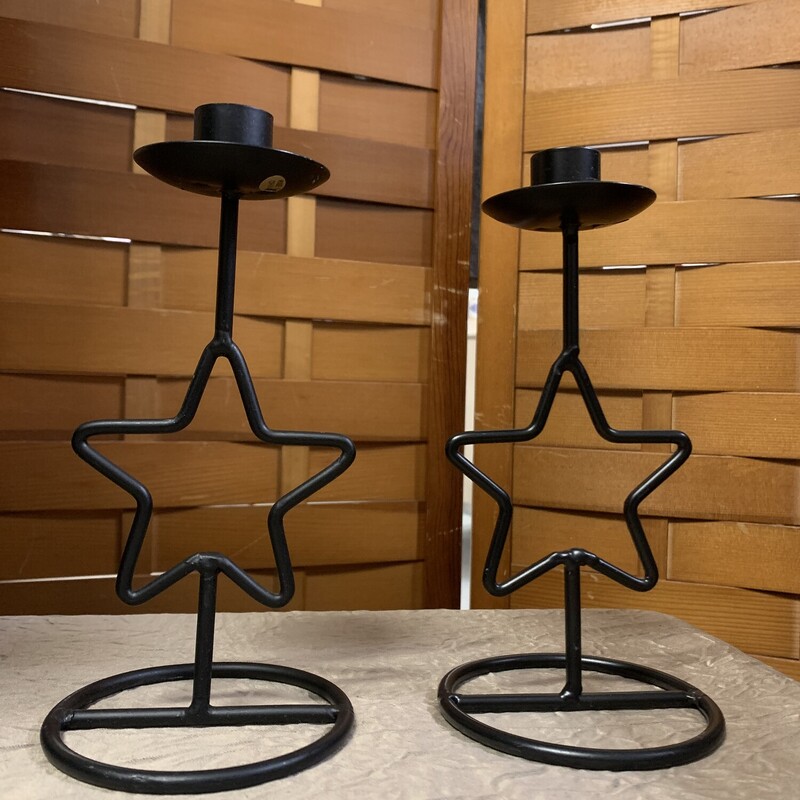 Star Candle Holder Set