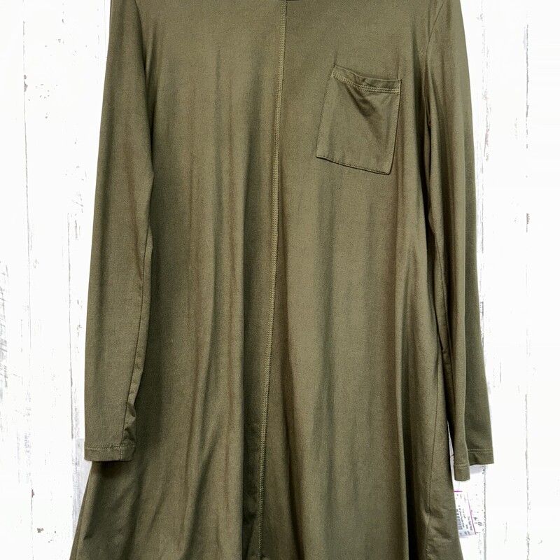 M Olive Pocket Dress, Green, Size: Ladies M