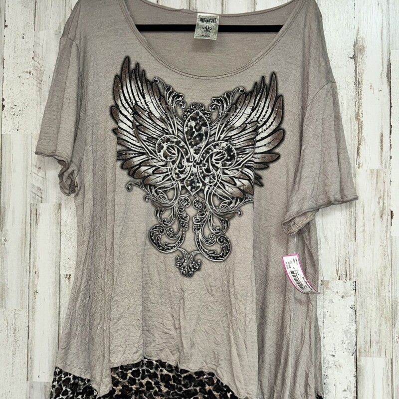 3X Studded Wings Tee