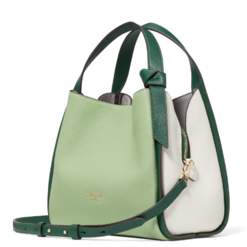 Kate Spade Knott Colorblock Crossbody Handbag in Beach Glass
Dark Green White Green Size: 10 x 9H