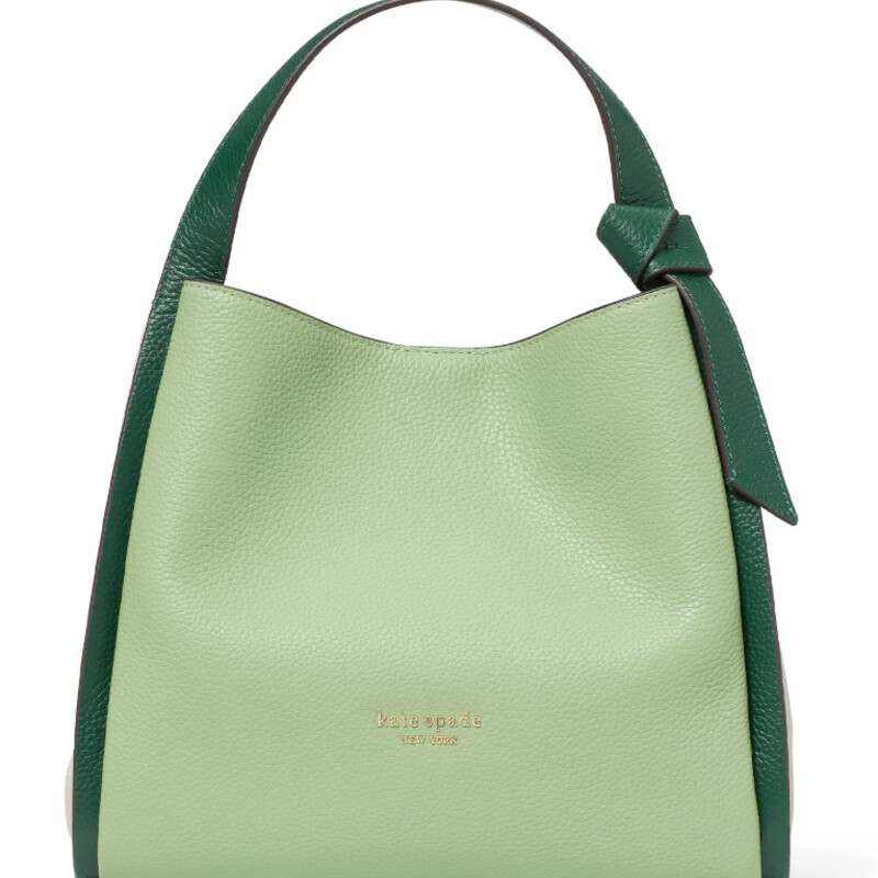 Kate Spade Knott Colorblock Crossbody Handbag in Beach Glass
Dark Green White Green Size: 10 x 9H