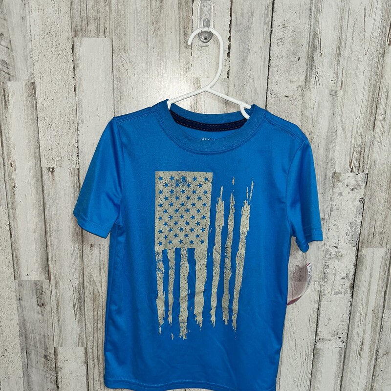 6/7 Blue Flag Dri Fit Tee