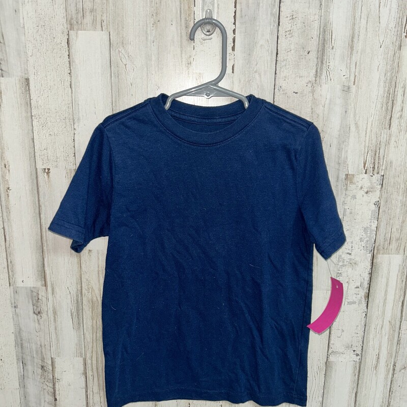 6/7 Navy Cotton Tee