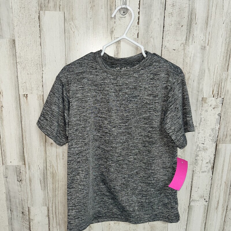 4 Grey Heathered Tee