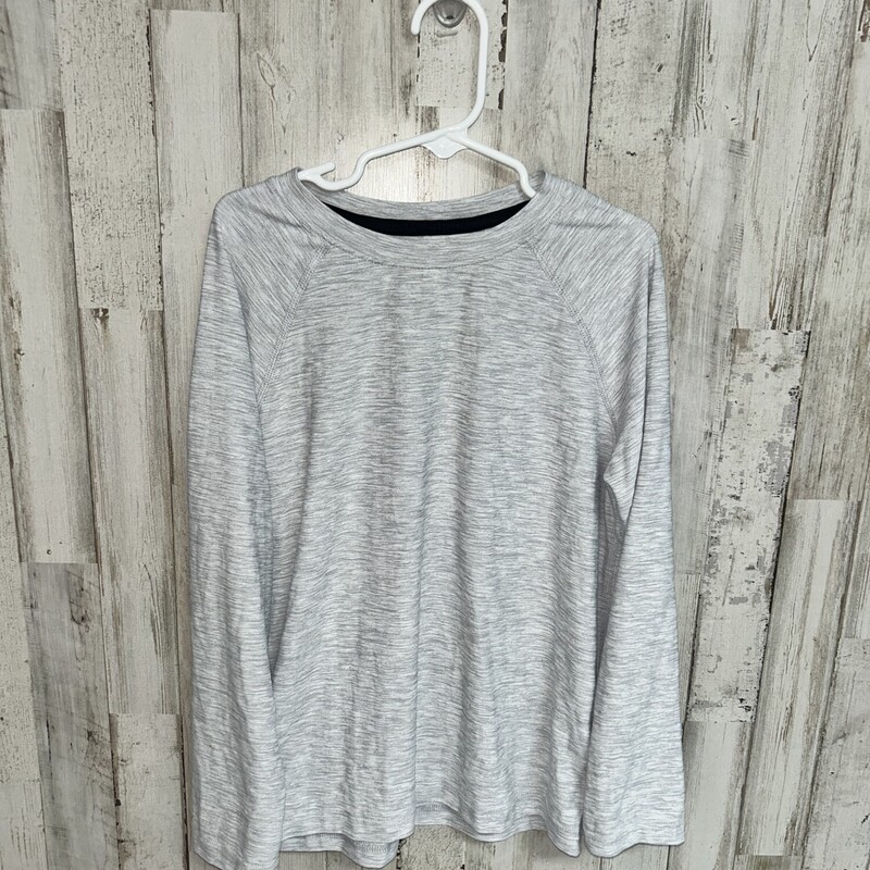 6/7 Lt Grey Heathered Tee