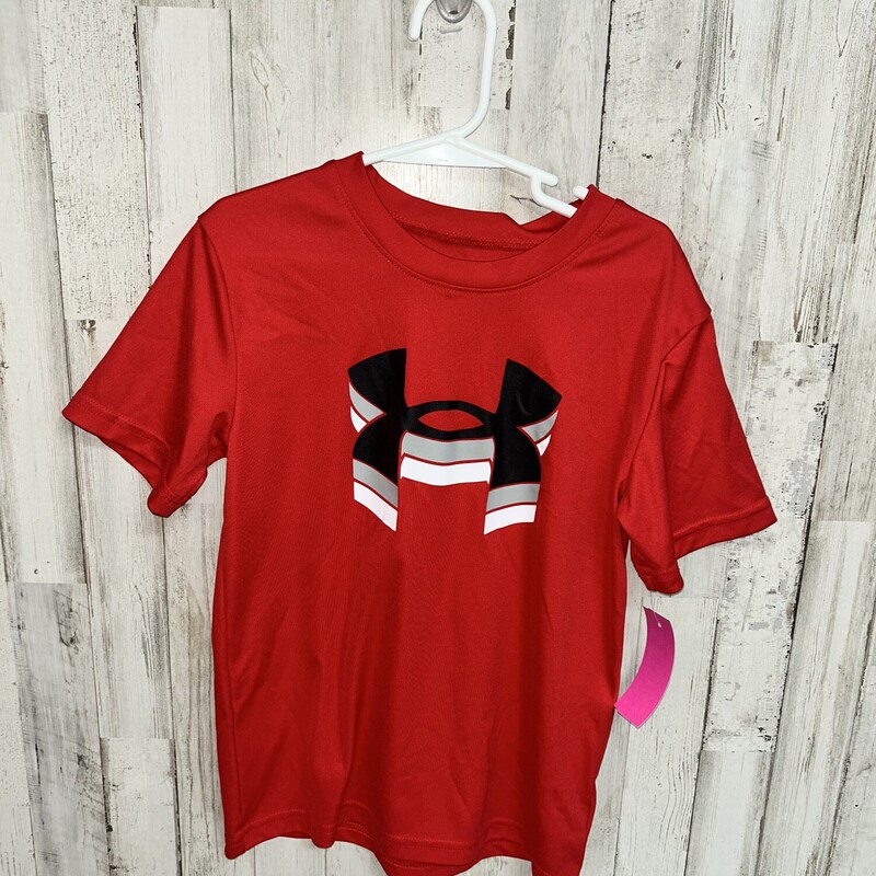 7 Red Logo Dri Fit Tee