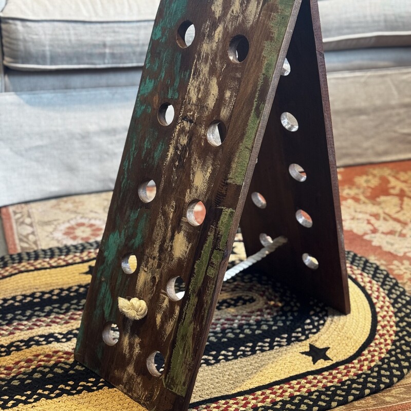 Rustic Standing Wine Rack