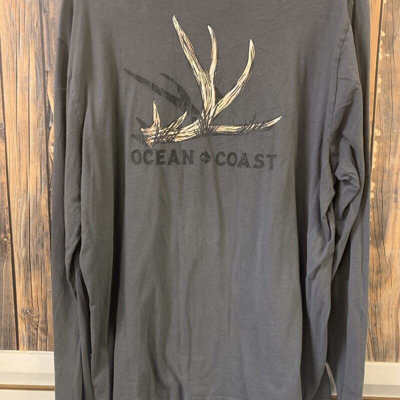 Ocean Coast Deer Shirt, Size: L