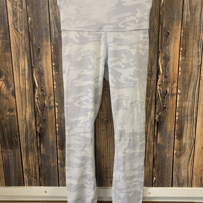 Lululemon Gray Camo Leggings, Size: 2