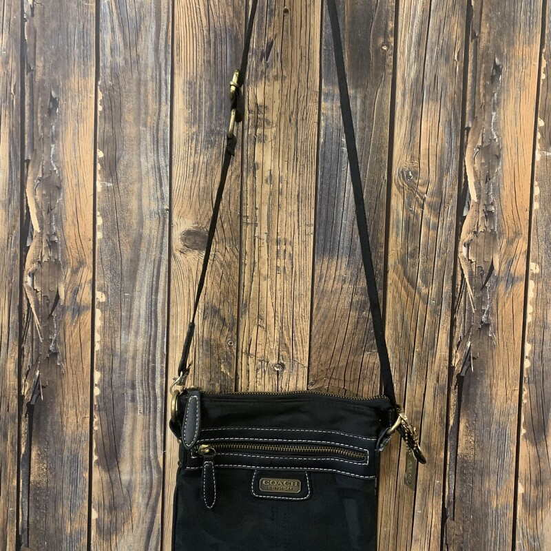 Black Coach Crossbody