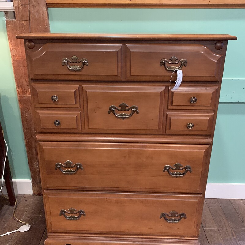 Maple 4 Drawer Bureau