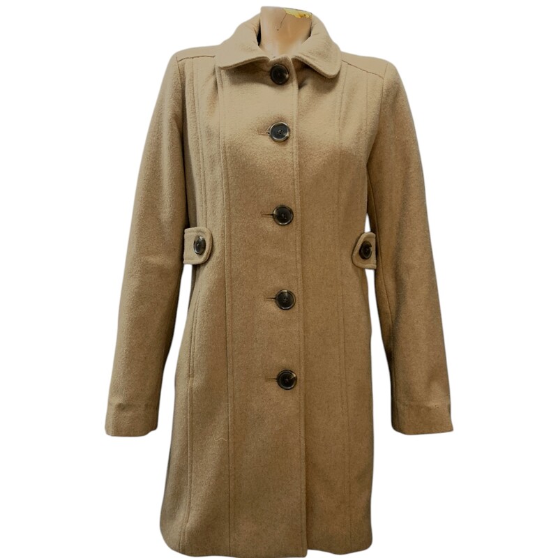 Merona Trench, Brown, Size: S